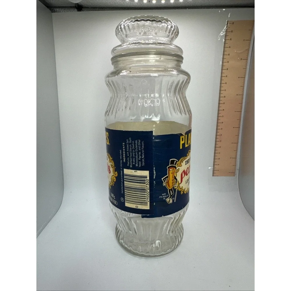 VTG PLANTERS PEANUTS LIMITED EDITION‎ DECANTER 1979 WITH  LID  AND LABEL